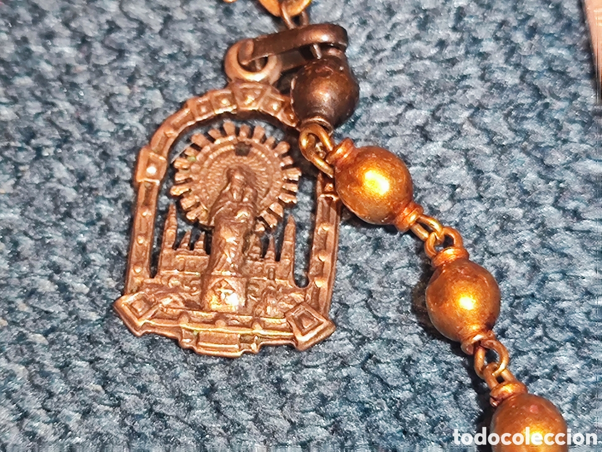 Antig&uuml;edades: ROSARIO ANTIGUO DE ORO Y PLATA - Foto 21