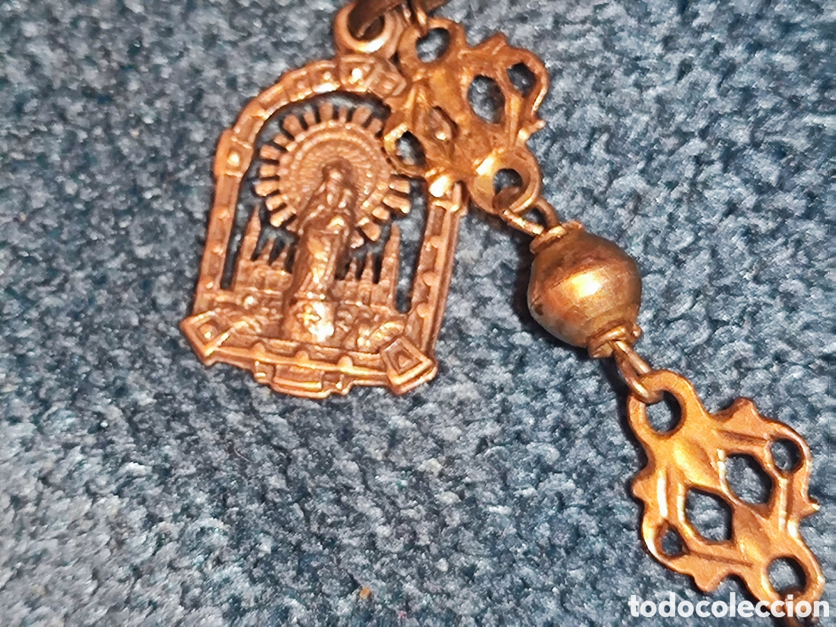 Antig&uuml;edades: ROSARIO ANTIGUO DE ORO Y PLATA - Foto 23