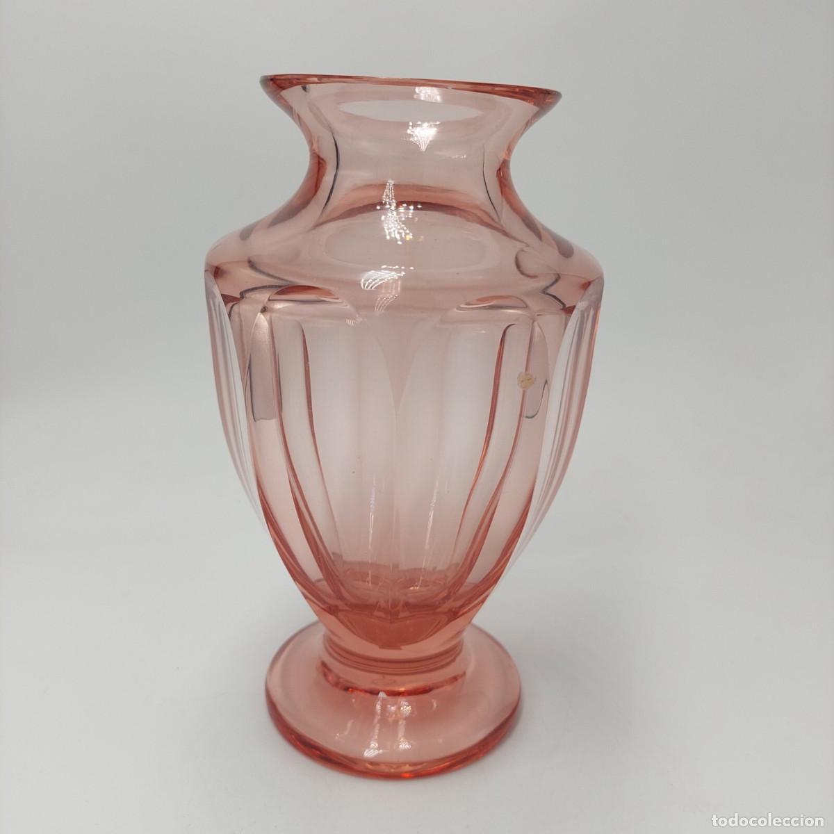 Antig&uuml;edades: Jarron de cristal Art Deco Moser Hoffmann - Foto 1