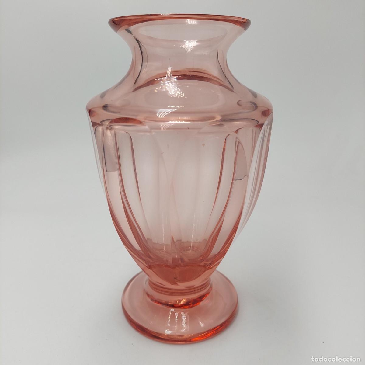 Antig&uuml;edades: Jarron de cristal Art Deco Moser Hoffmann - Foto 3
