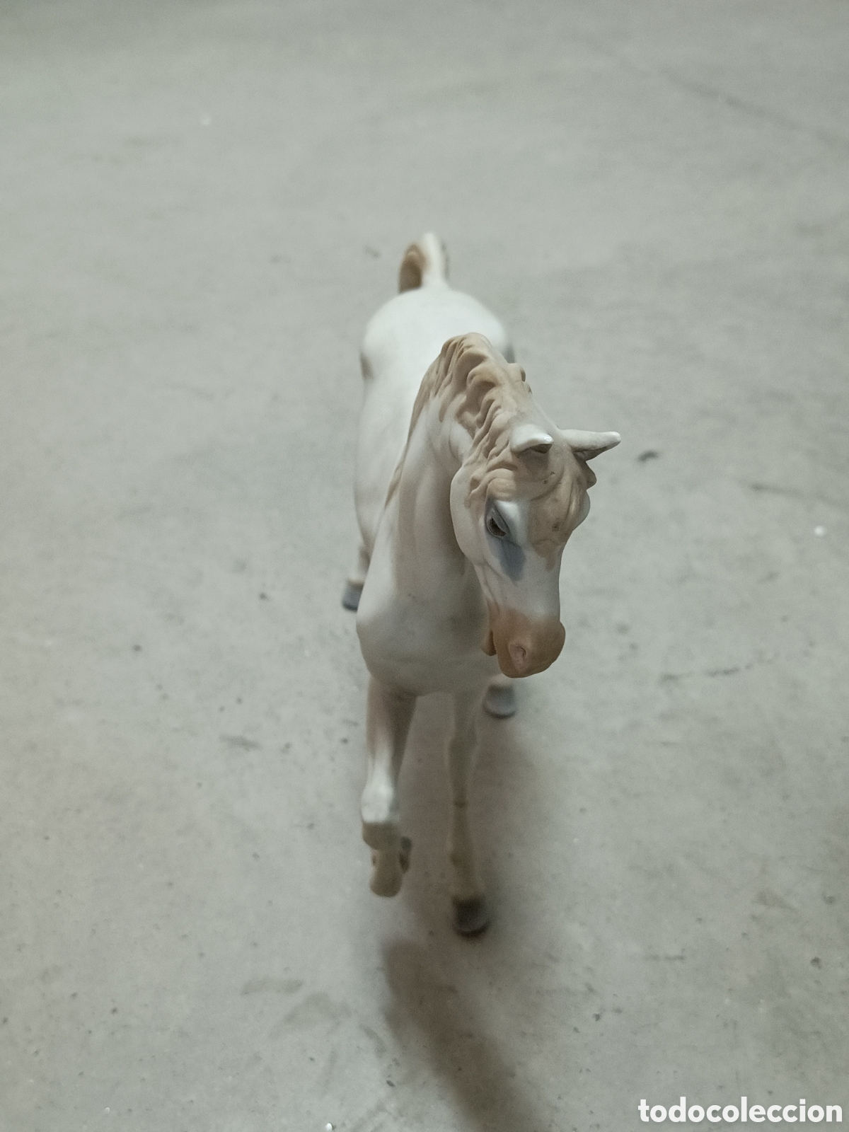 Antig&uuml;edades: CABALLO BLANCO PORCELANA PE&Ntilde;ATAL - SEGOVIA - Foto 2