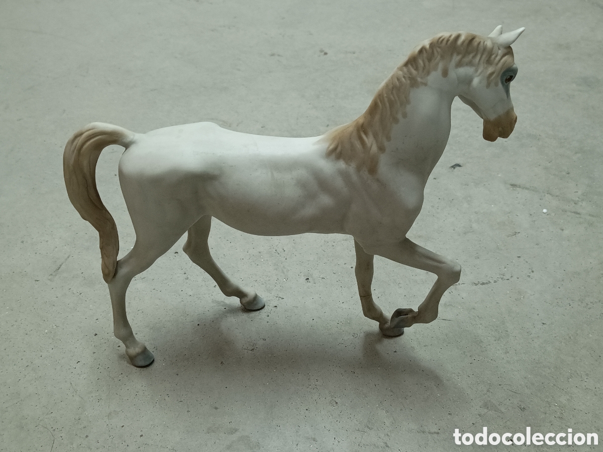 Antig&uuml;edades: CABALLO BLANCO PORCELANA PE&Ntilde;ATAL - SEGOVIA - Foto 3