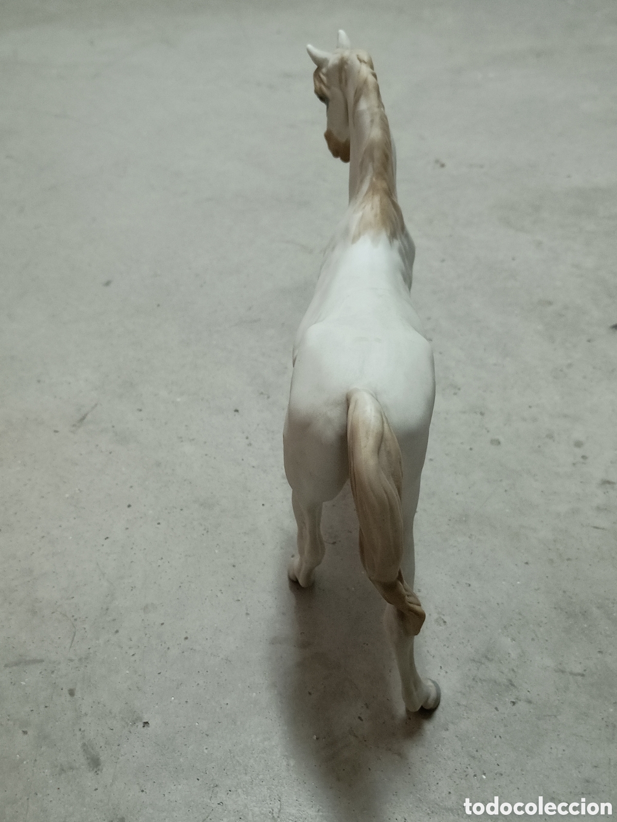 Antig&uuml;edades: CABALLO BLANCO PORCELANA PE&Ntilde;ATAL - SEGOVIA - Foto 4