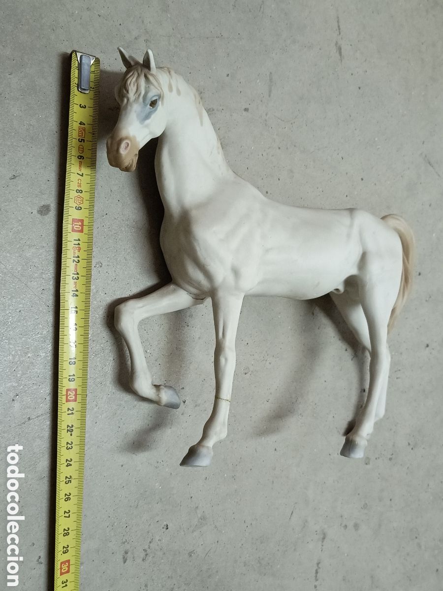 Antig&uuml;edades: CABALLO BLANCO PORCELANA PE&Ntilde;ATAL - SEGOVIA - Foto 8