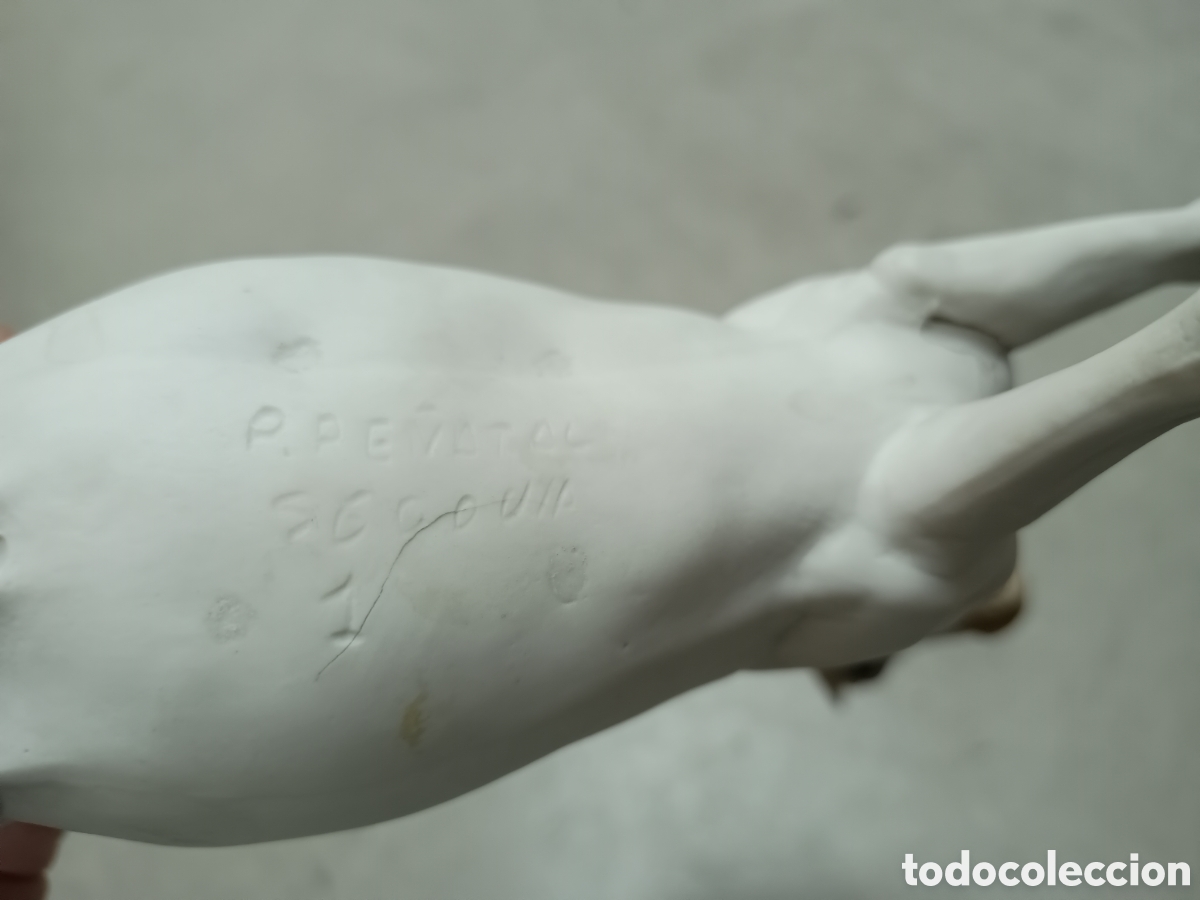 Antig&uuml;edades: CABALLO BLANCO PORCELANA PE&Ntilde;ATAL - SEGOVIA - Foto 9