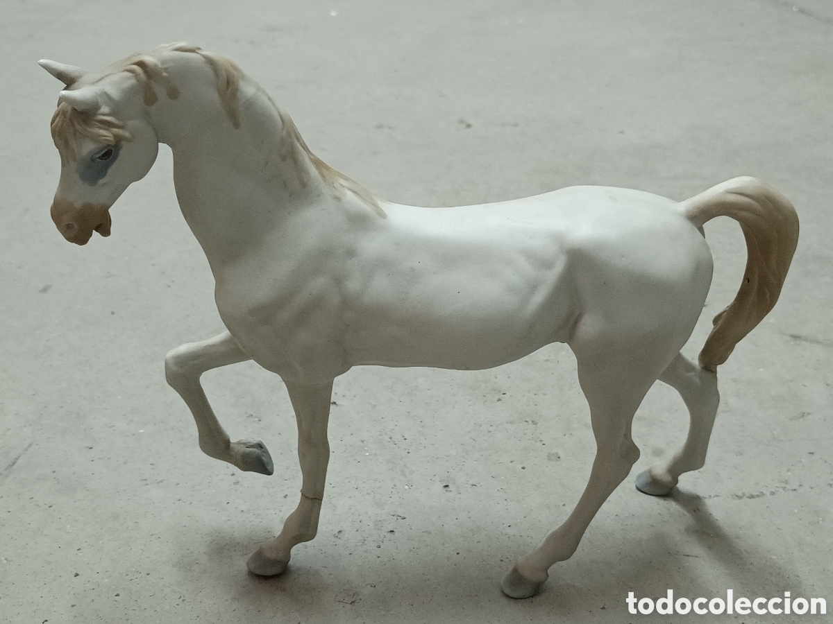 Antig&uuml;edades: CABALLO BLANCO PORCELANA PE&Ntilde;ATAL - SEGOVIA - Foto 1