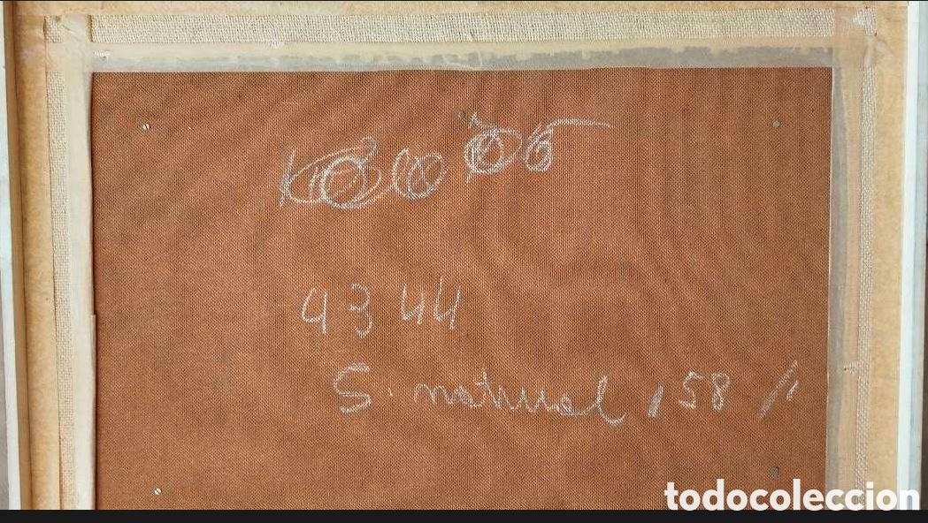Antig&uuml;edades: Cuadro Mar&iacute;timo C. Sampedro 1968 - Foto 3