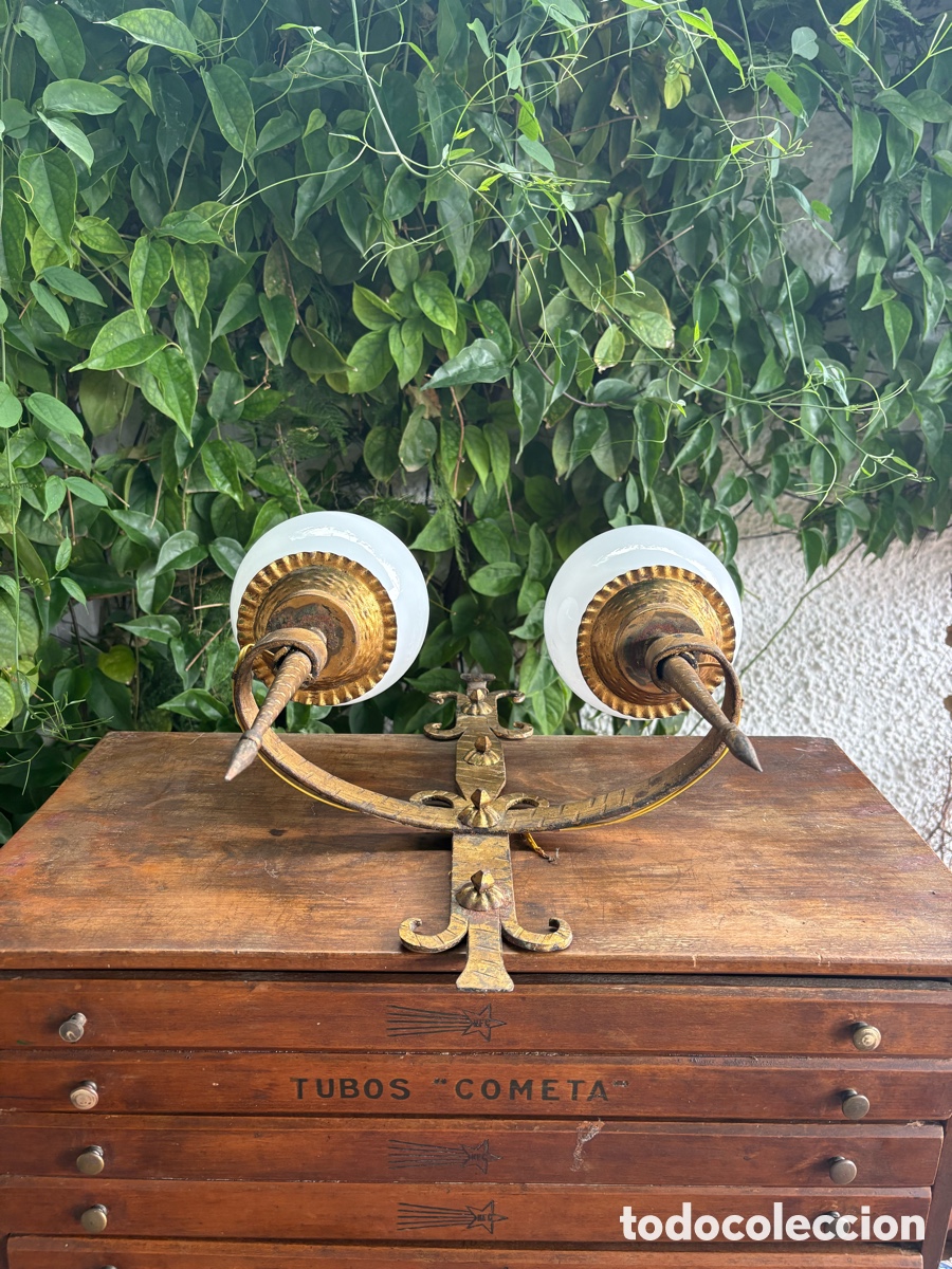 Antig&uuml;edades: APLIQUE HIERRO FORJADO - Foto 4