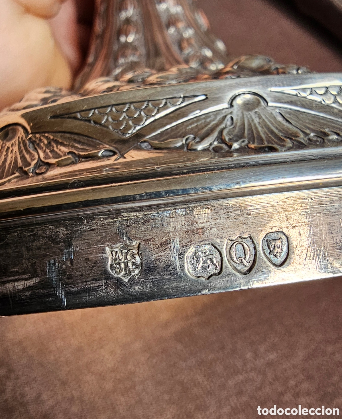 Antig&uuml;edades: Cop&oacute;n &uacute;nico de plata inglesa (Excepcional) - Foto 12