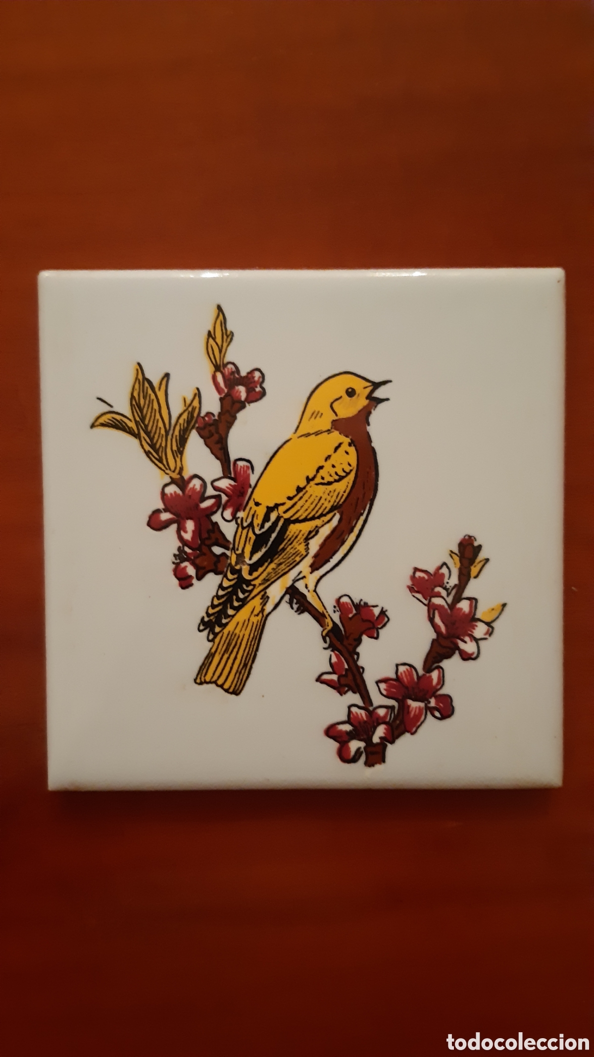 Antig&uuml;edades: TRES AZULEJOS VINTAGE - Foto 4
