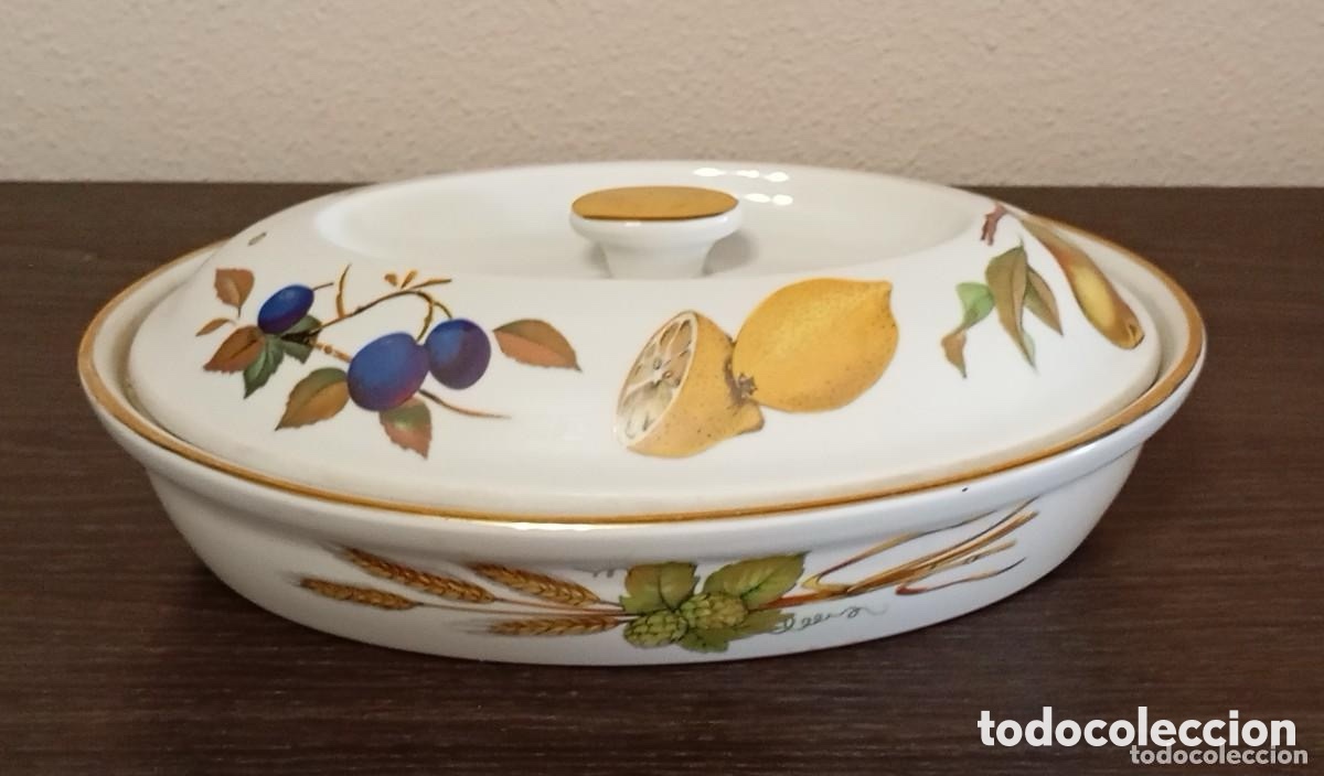 Antig&uuml;edades: Legumbrera Royal Worcester Evesham Gold - Foto 1