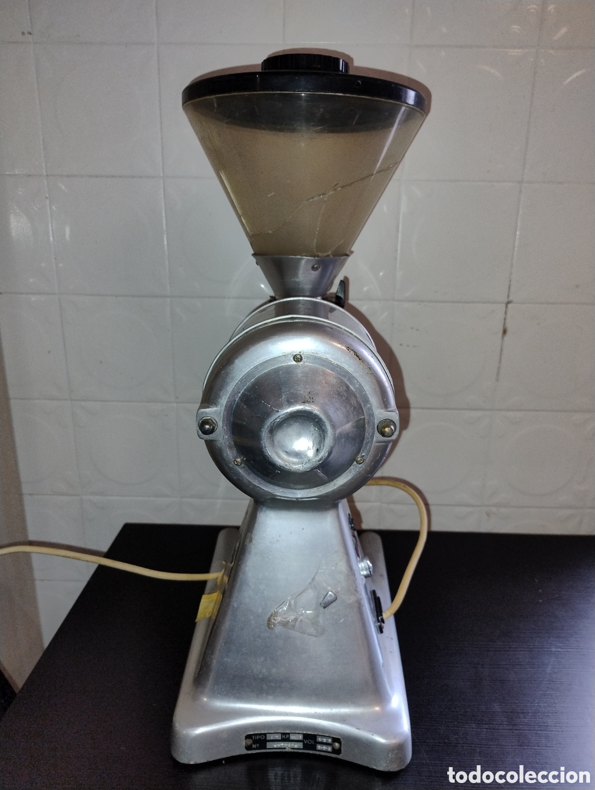 Antig&uuml;edades: Molinillo de caf&eacute; el&eacute;ctrico marca Roes Barcelona - Foto 5