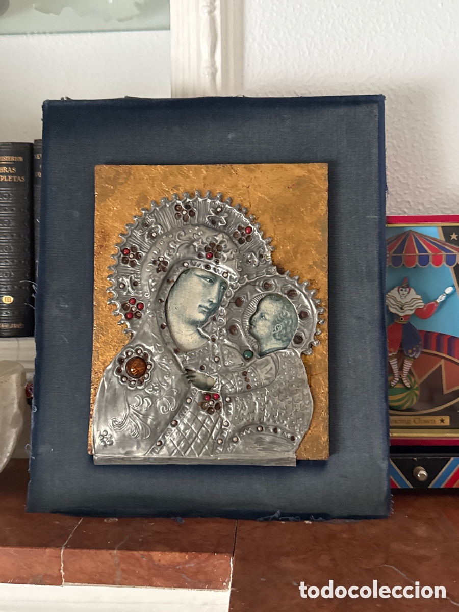 Antig&uuml;edades: Muy antiguo icono religioso - Foto 1