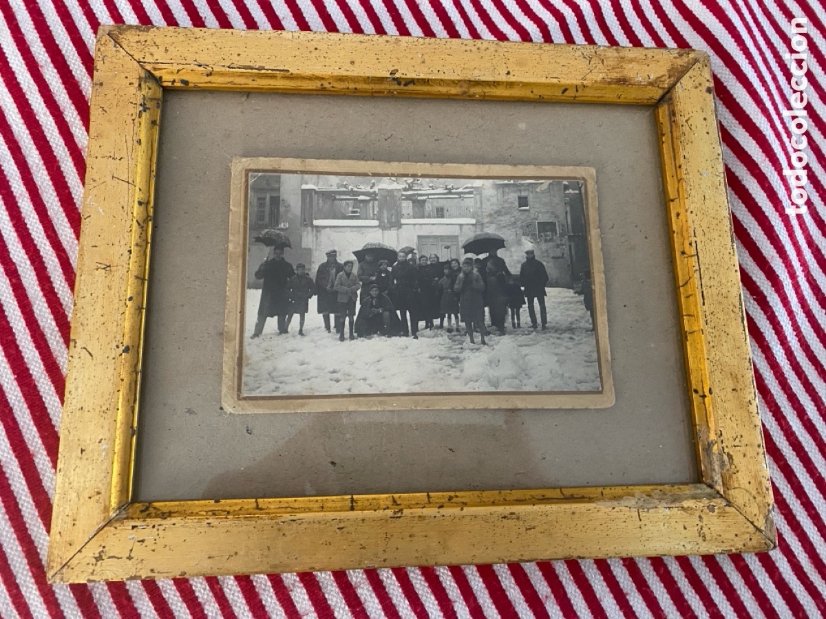Antig&uuml;edades: Marco pan de oro antiguo - Foto 2