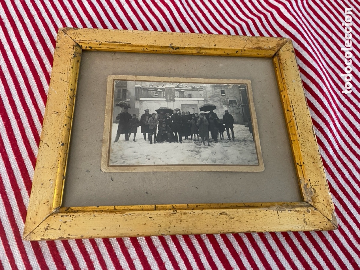 Antig&uuml;edades: Marco pan de oro antiguo - Foto 3