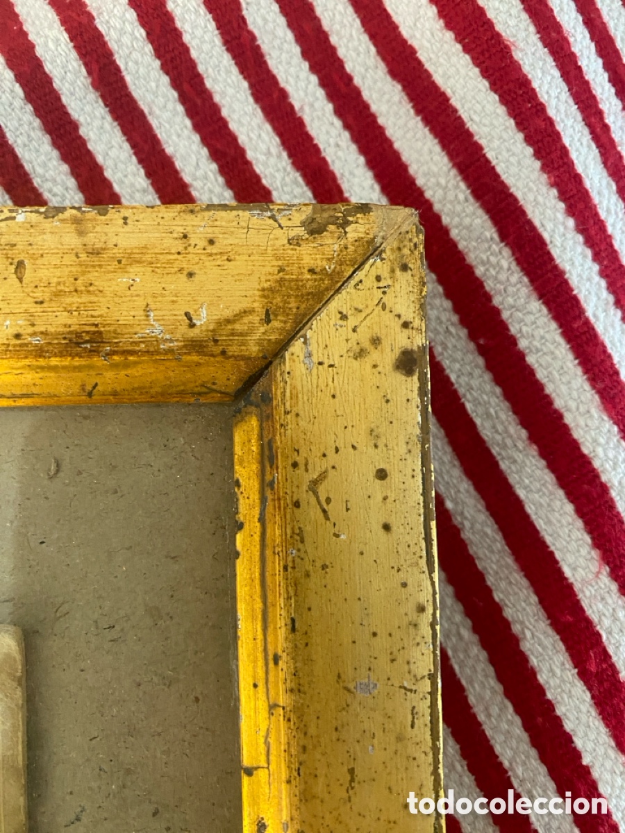 Antig&uuml;edades: Marco pan de oro antiguo - Foto 7