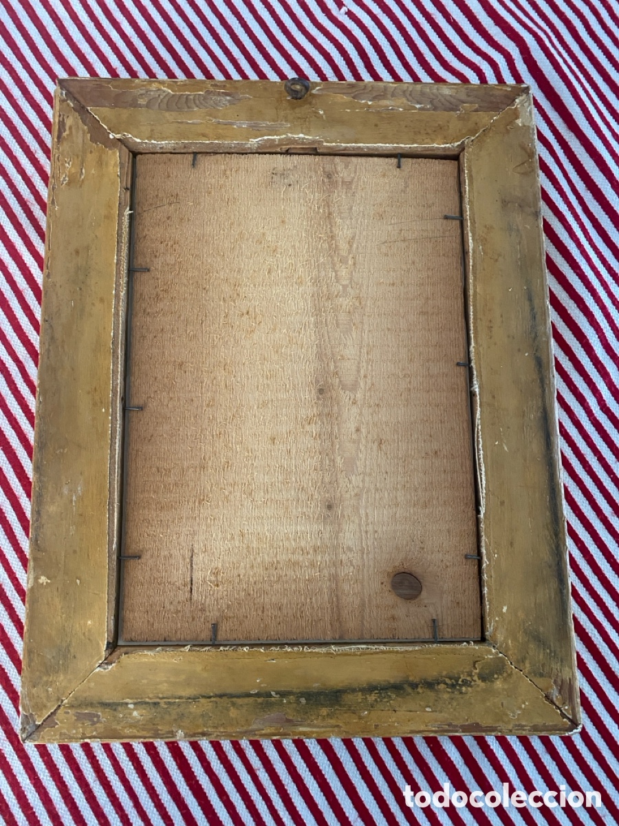 Antig&uuml;edades: Marco de pan de oro antiguo - Foto 10