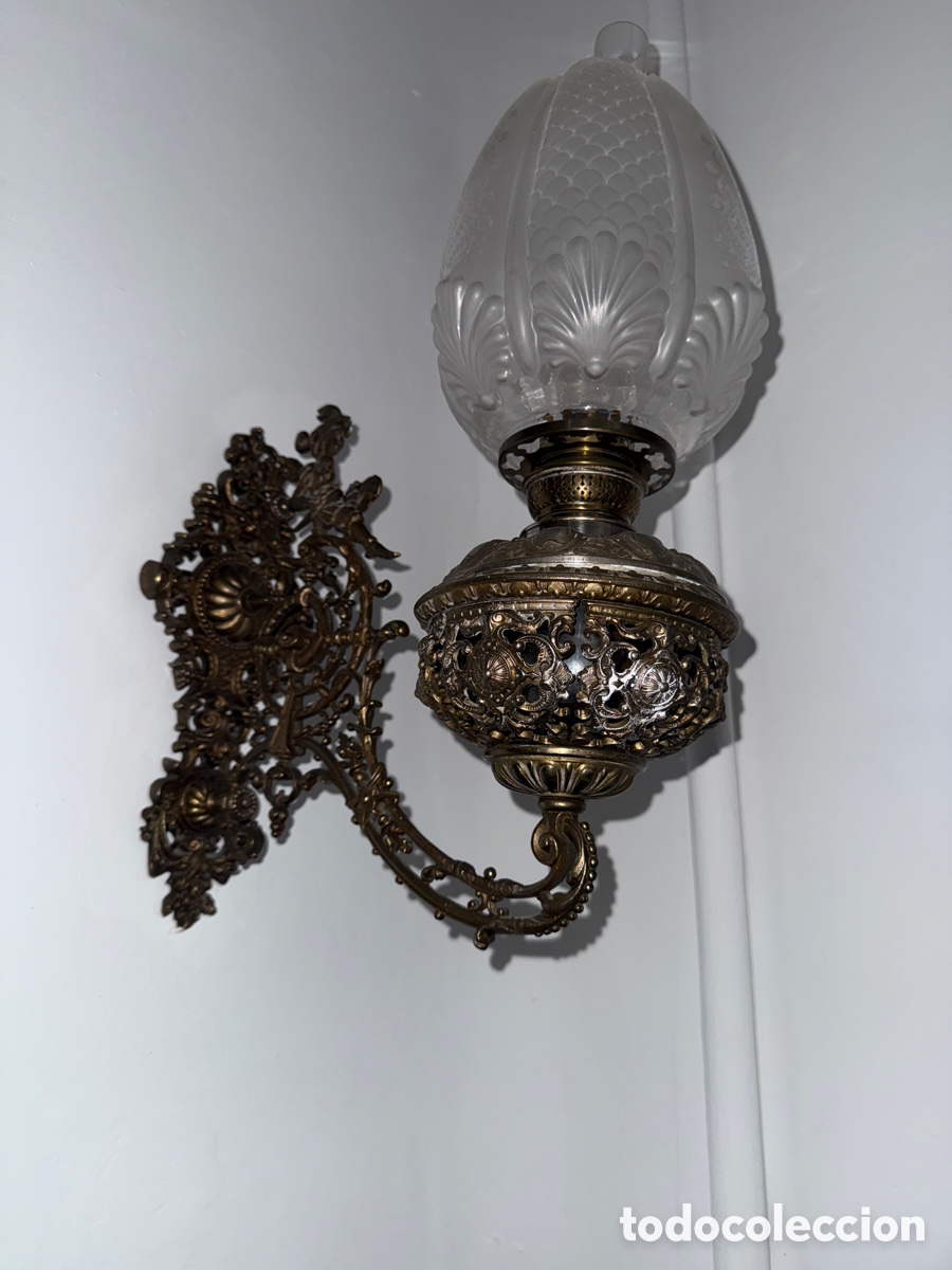 Antig&uuml;edades: Aplique de pared de circa original - Foto 2