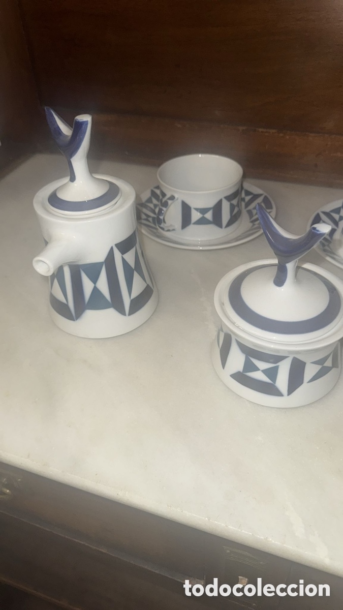 Antig&uuml;edades: Juego de caf&eacute; sargadelos - Foto 2