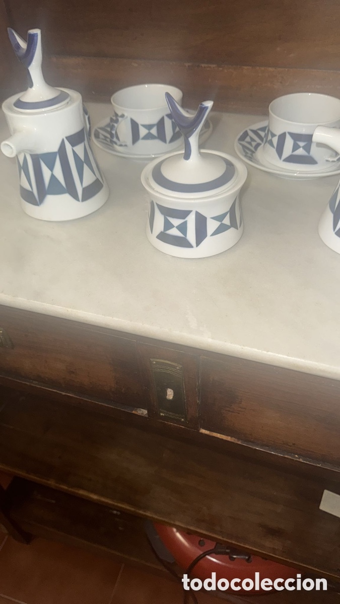 Antig&uuml;edades: Juego de caf&eacute; sargadelos - Foto 3
