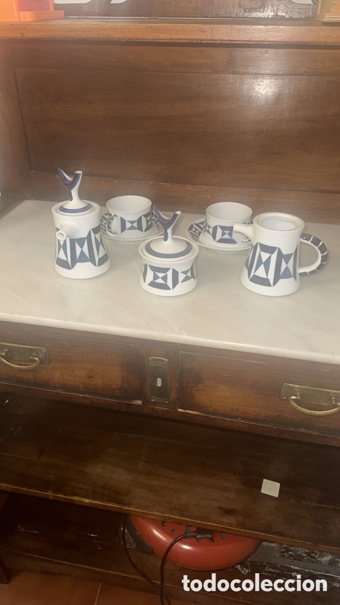Antig&uuml;edades: Juego de caf&eacute; sargadelos - Foto 1