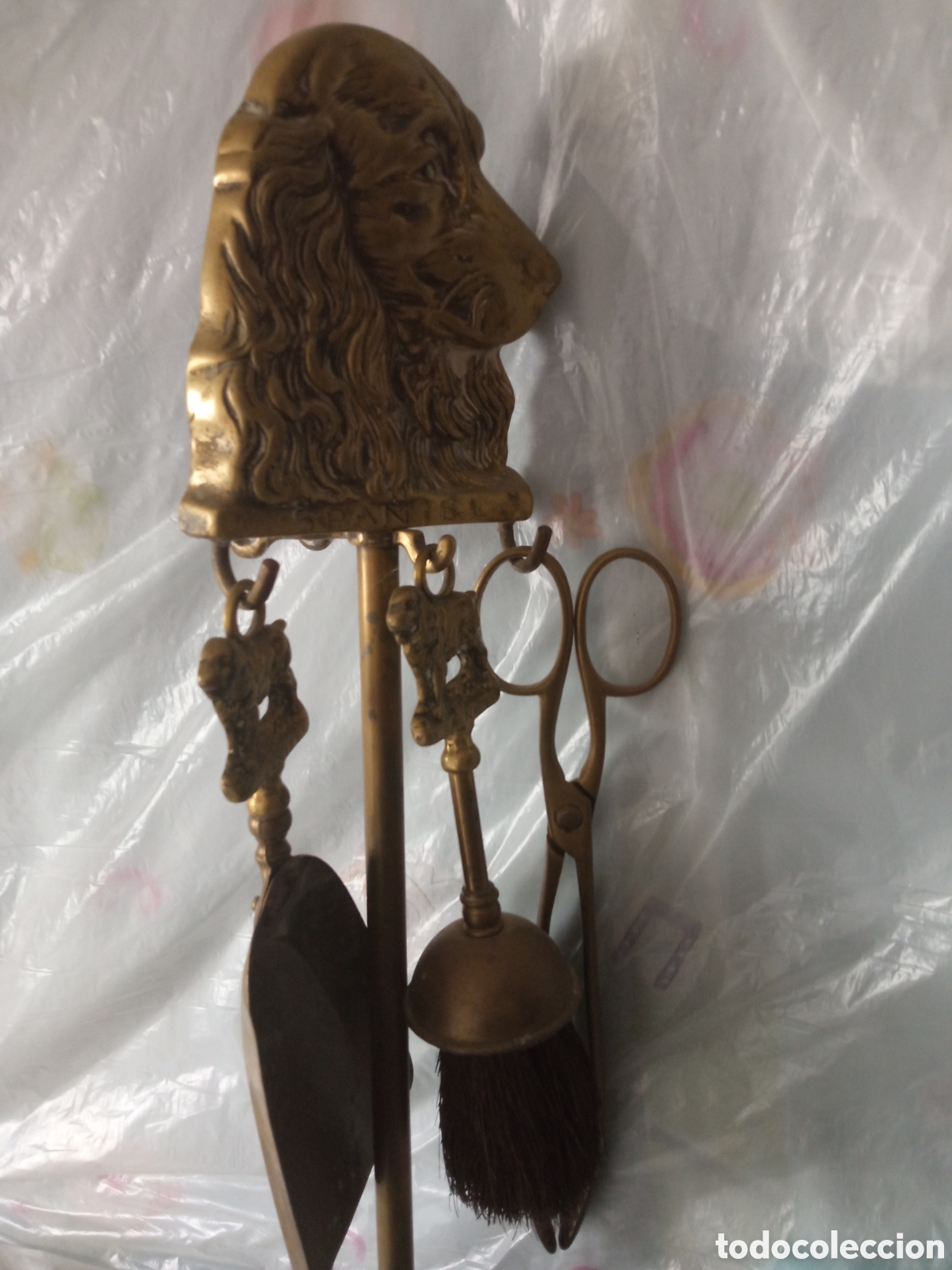 Antig&uuml;edades: Antiguo y bonito juego de Chimenea - Foto 10