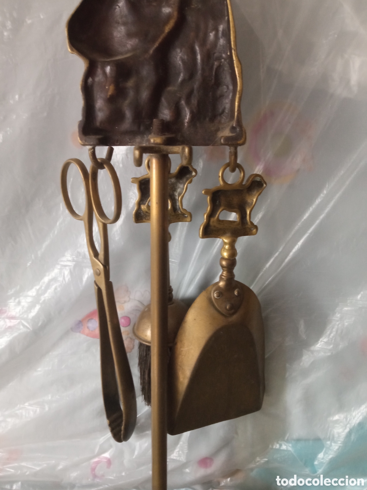 Antig&uuml;edades: Antiguo y bonito juego de Chimenea - Foto 11