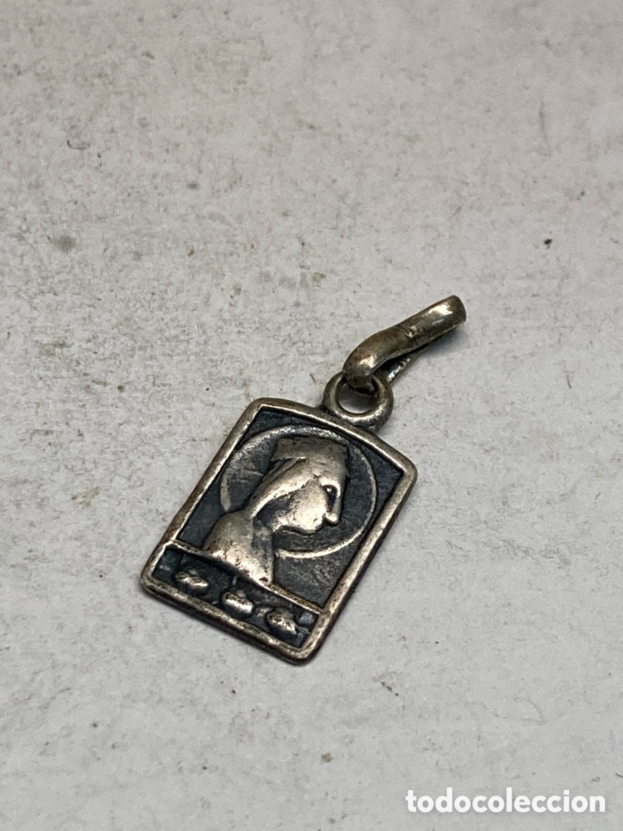 Antig&uuml;edades: Medalla de plata religiosa C340 - Foto 1