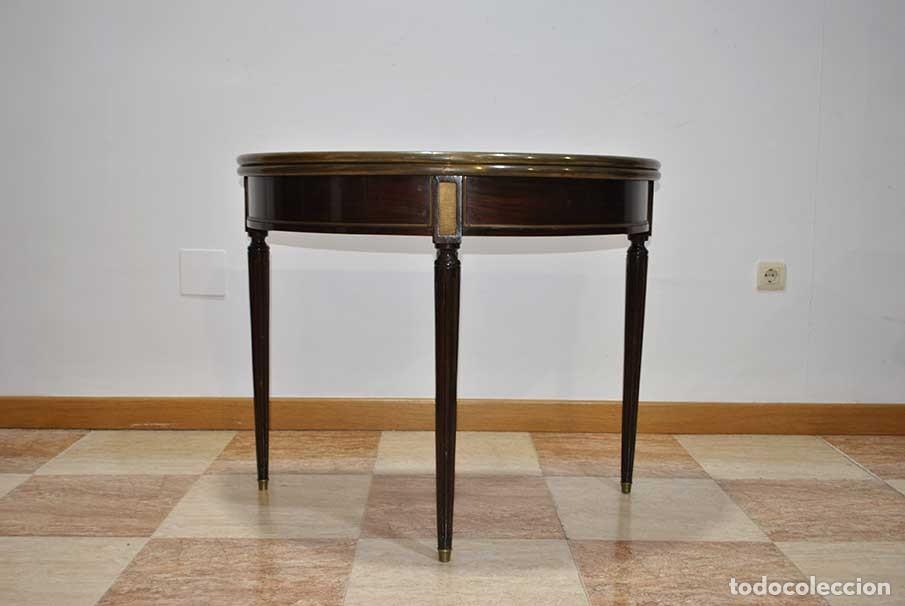 Antig&uuml;edades: MESA DE JUEGOS ESTILO LUIS XVI - Foto 2