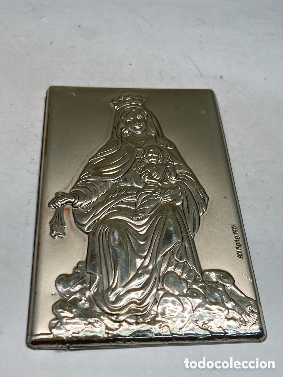 Antig&uuml;edades: Estampado de plata religiosa con base de aluminio /XY13 - Foto 1