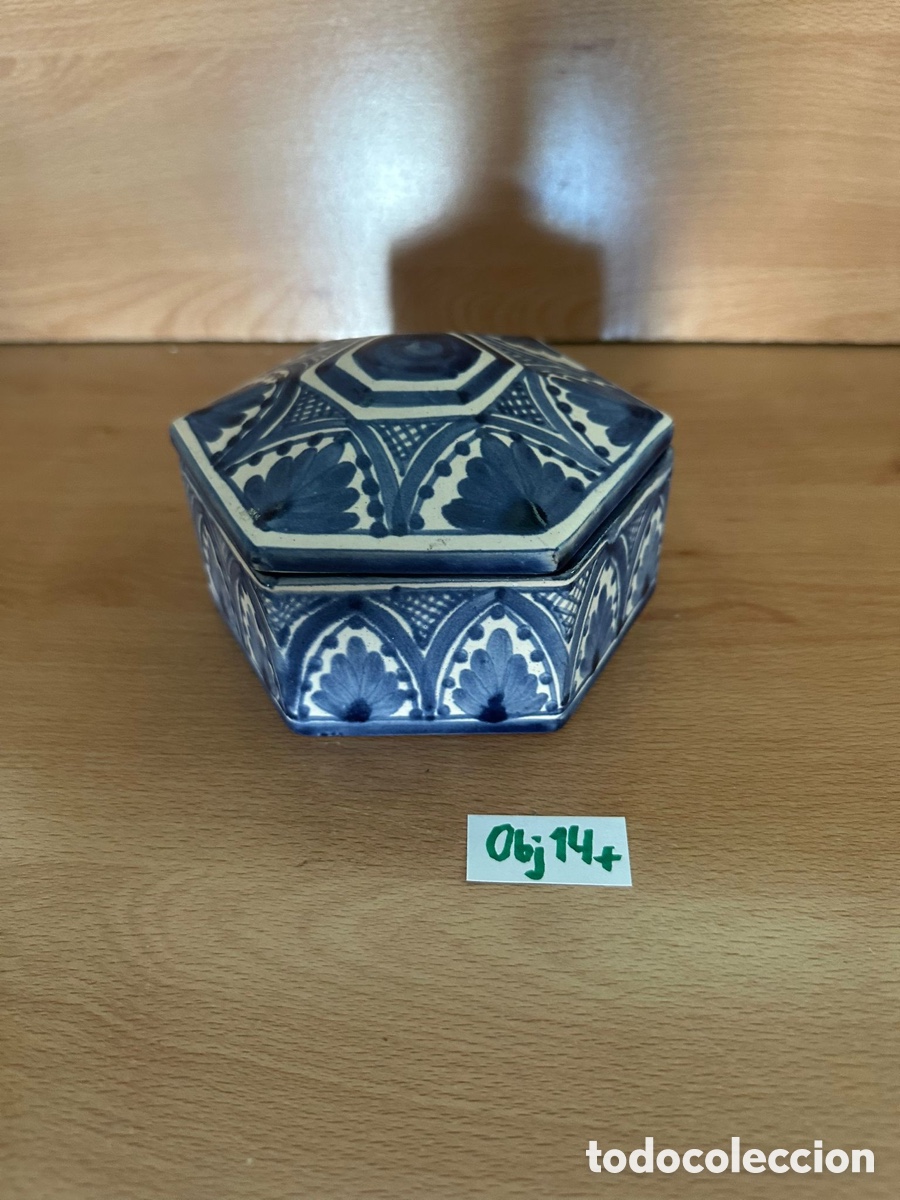 Antig&uuml;edades: Tarro porcelana Valencia - Foto 1