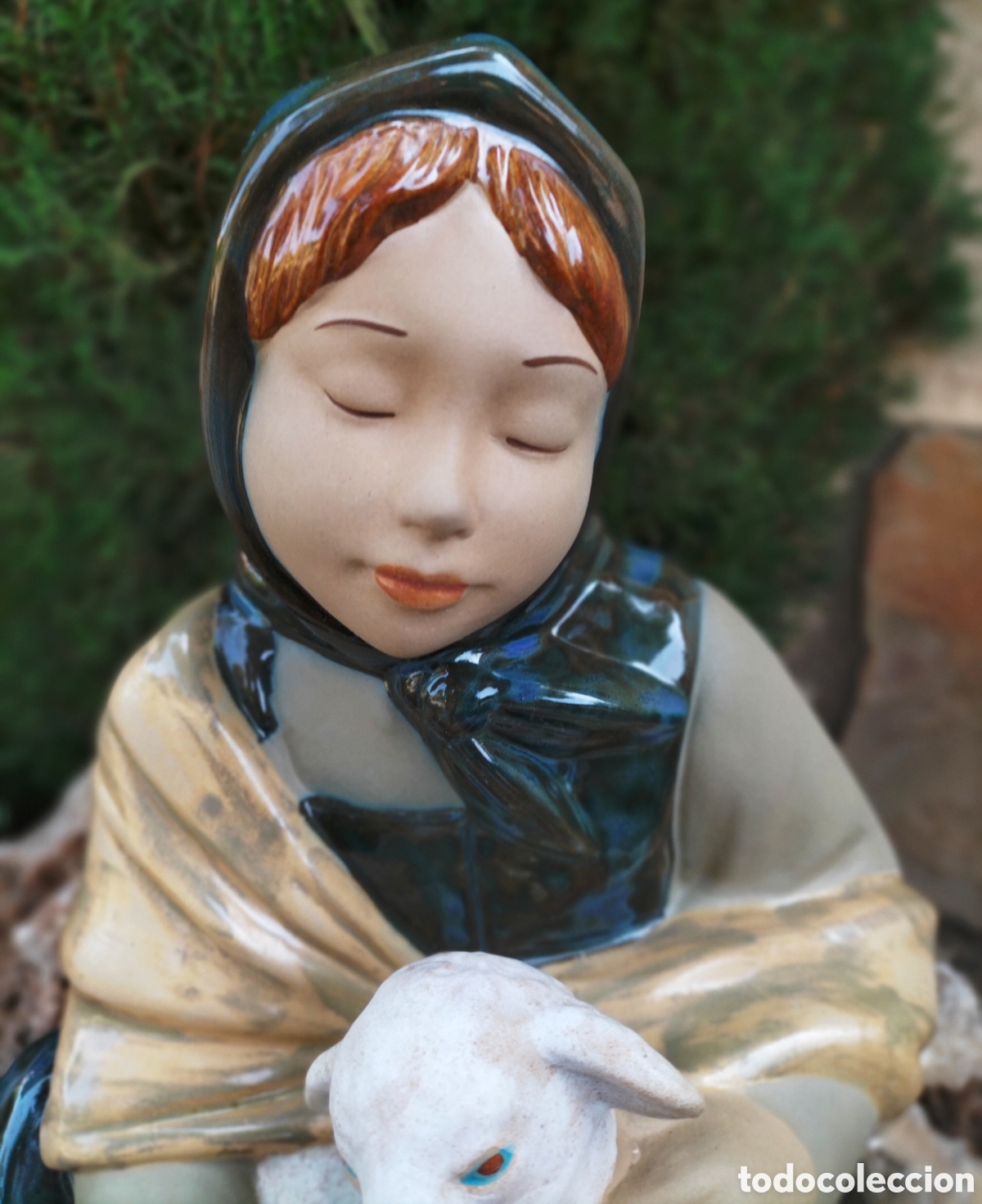 Antig&uuml;edades: 2 FIGURAS DE POCELANAS LLADRO - PASTORCILLOS - - Foto 3
