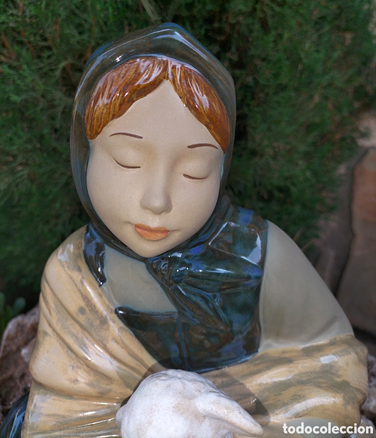 Antig&uuml;edades: 2 FIGURAS DE POCELANAS LLADRO - PASTORCILLOS - - Foto 5
