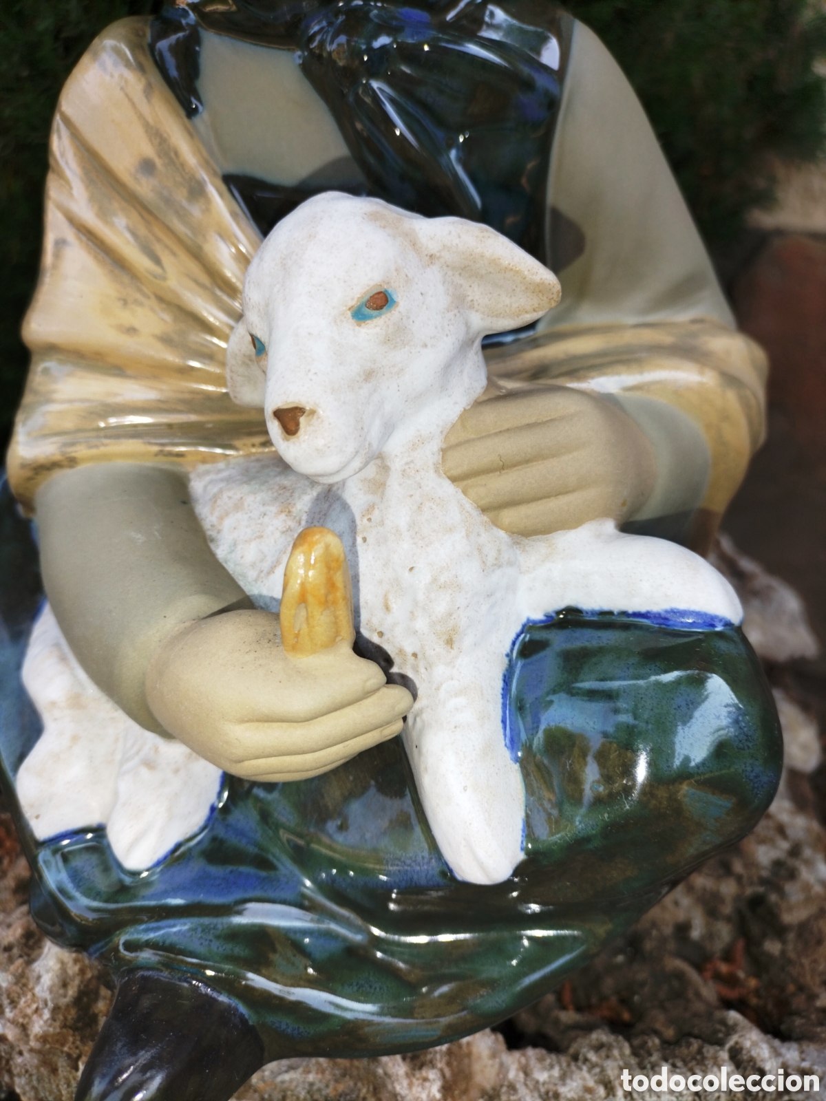 Antig&uuml;edades: 2 FIGURAS DE POCELANAS LLADRO - PASTORCILLOS - - Foto 6