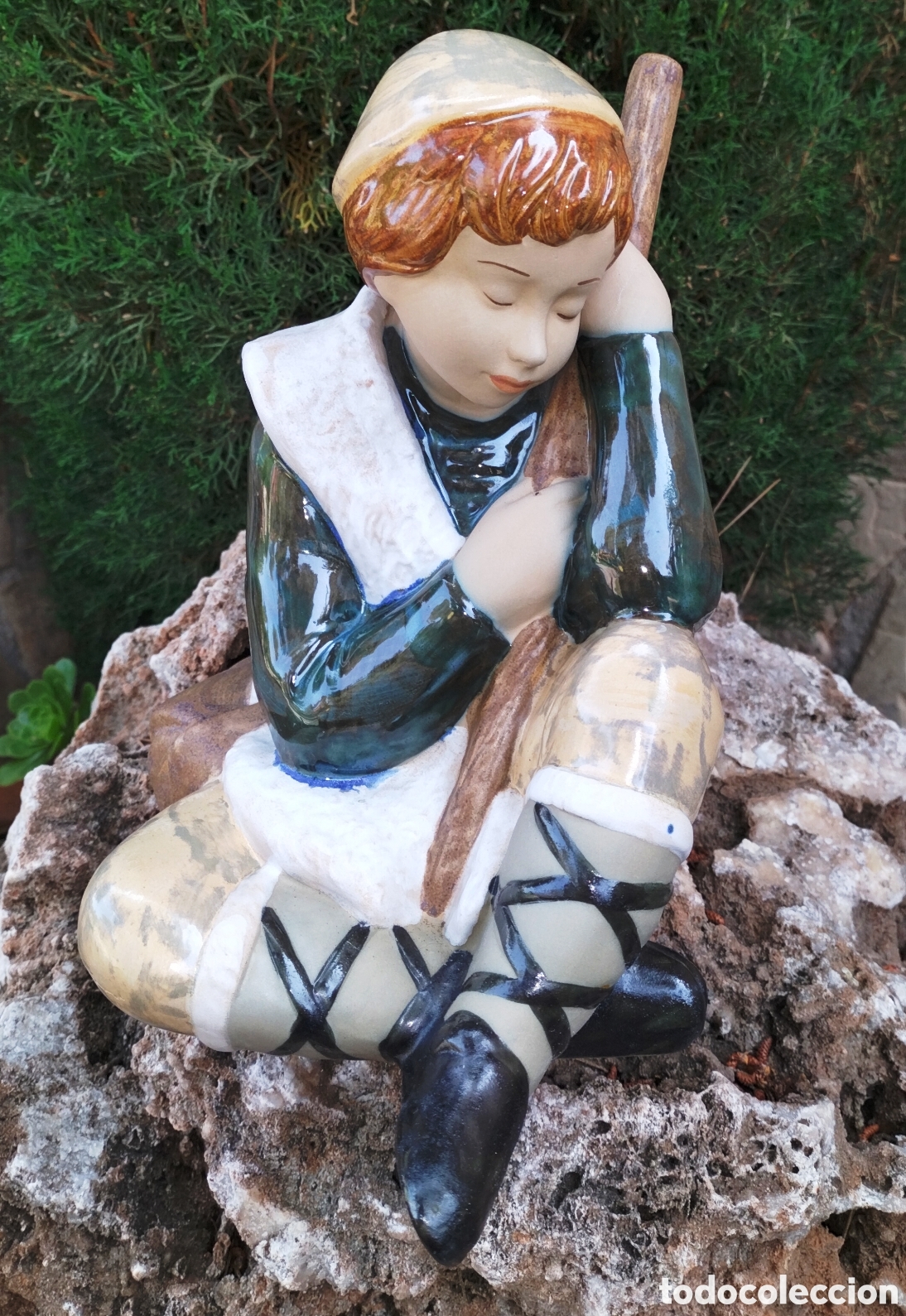 Antig&uuml;edades: 2 FIGURAS DE POCELANAS LLADRO - PASTORCILLOS - - Foto 13
