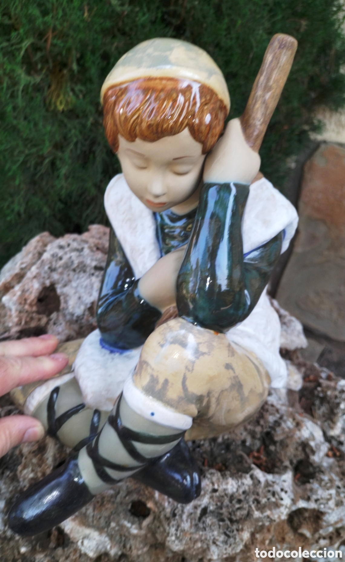 Antig&uuml;edades: 2 FIGURAS DE POCELANAS LLADRO - PASTORCILLOS - - Foto 15