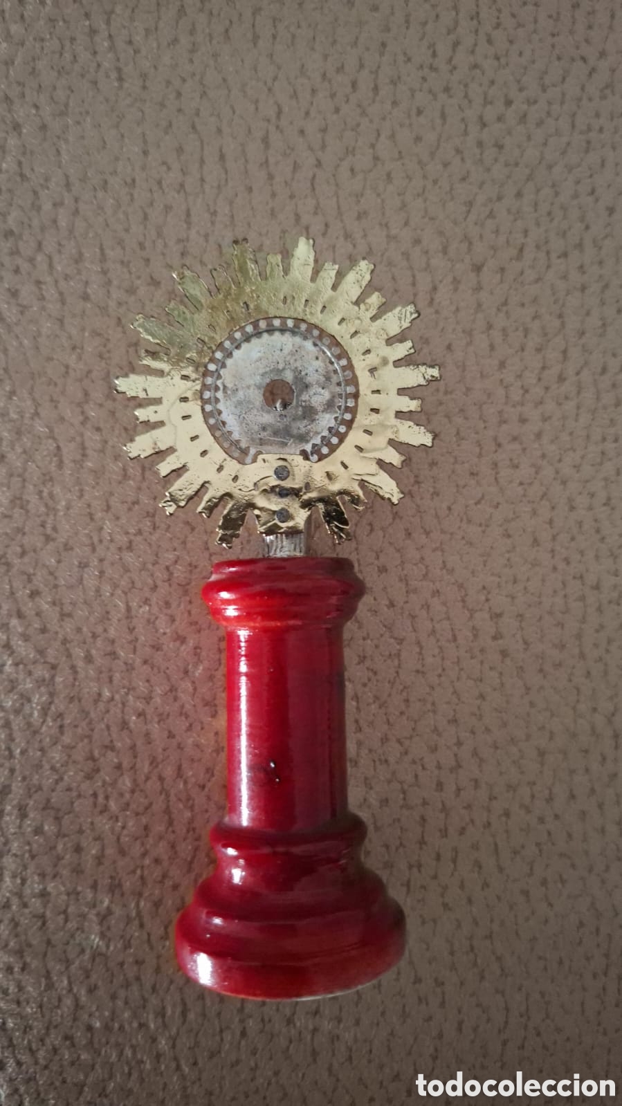 Antig&uuml;edades: Peque&ntilde;a Virgen del Pilar - Foto 2