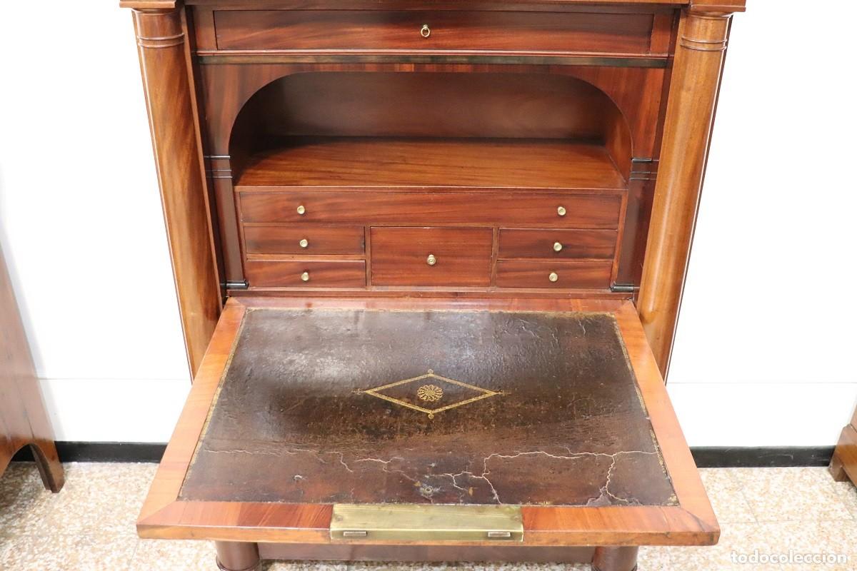 Antig&uuml;edades: Secreter antiguo, siglo XIX - Foto 9
