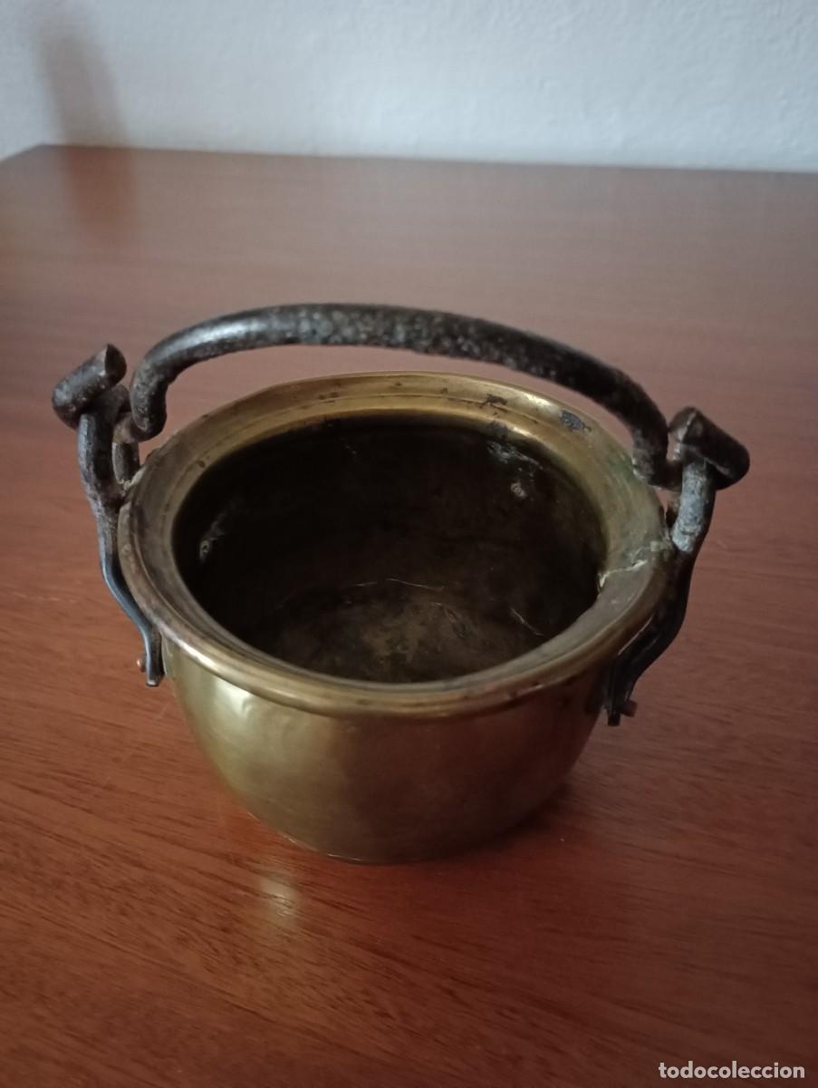 Antig&uuml;edades: ANTIGUO CALDERO DE BRONCE - Foto 3