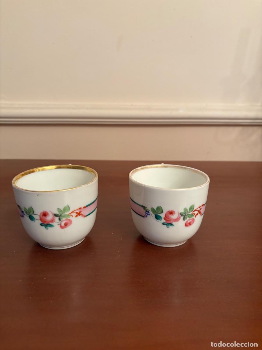 Antig&uuml;edades: Pareja de tazas Isabelinas - Foto 2