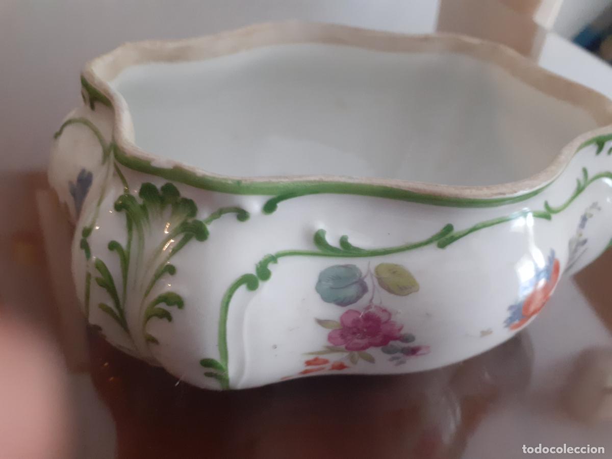 Antig&uuml;edades: Caja pintada de porcelana francesa - Foto 11