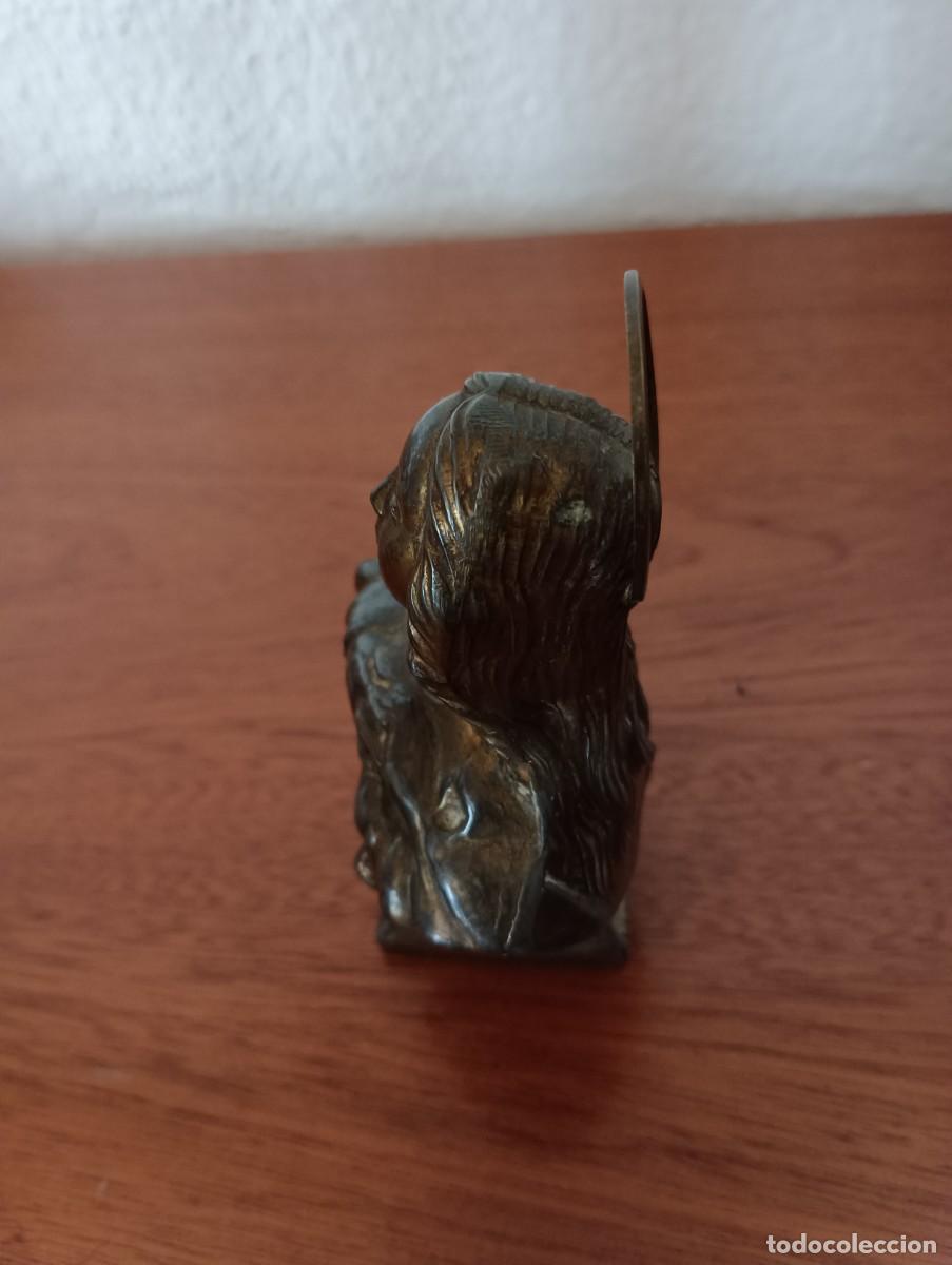 Antig&uuml;edades: ANTIGUO BUSTO VIRGEN MARIA DE BRONCE - Foto 4