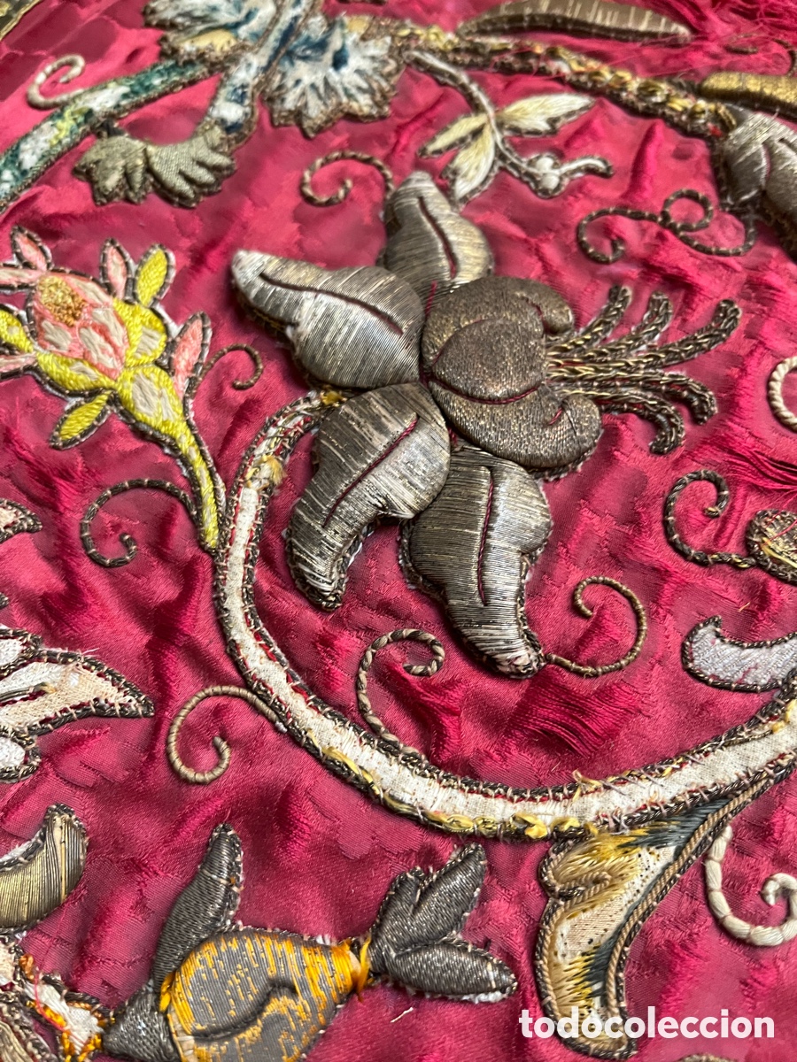 Antig&uuml;edades: Frente de altar , Antipendio, bordado - Foto 4