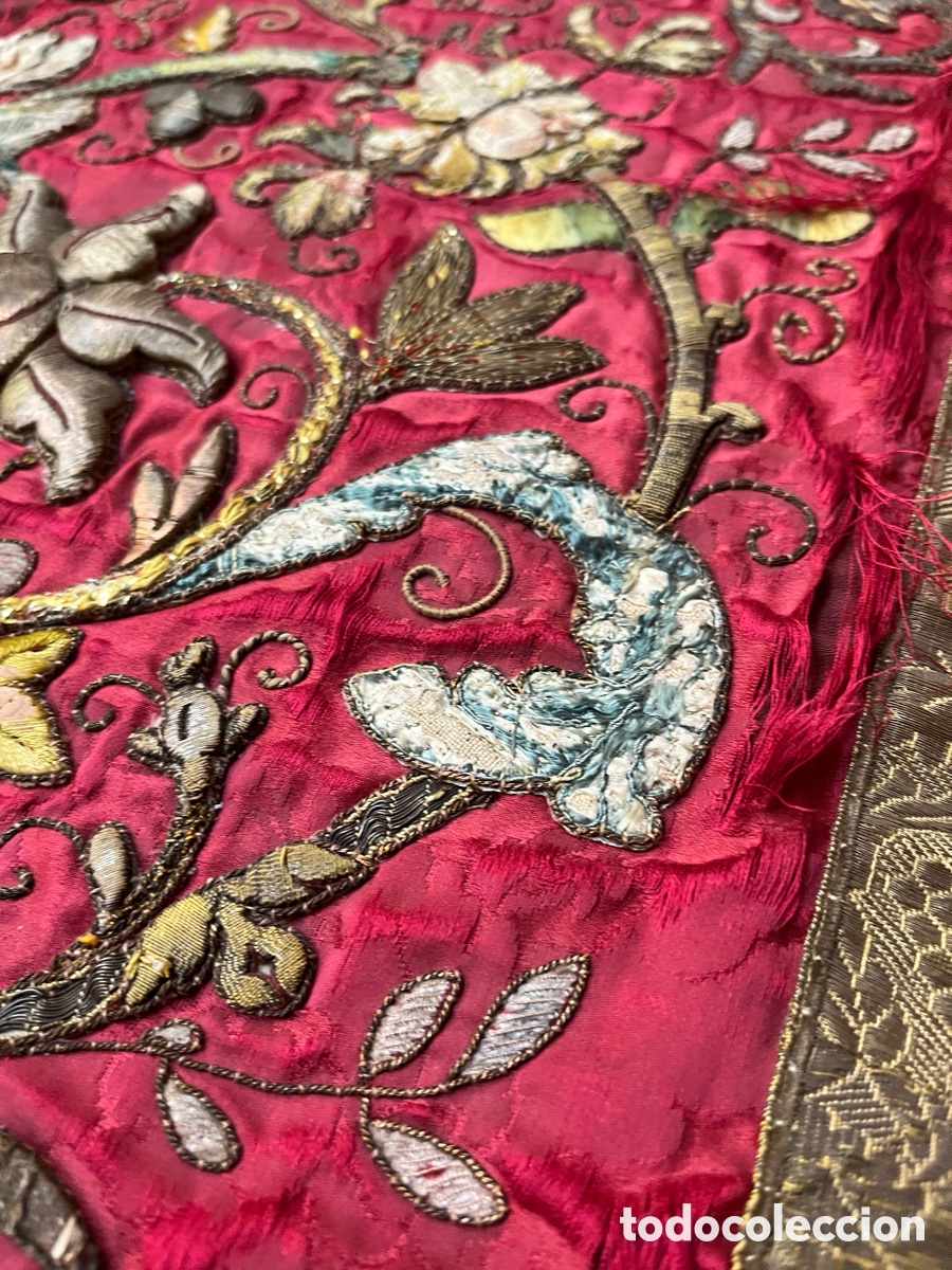 Antig&uuml;edades: Frente de altar , Antipendio, bordado - Foto 8