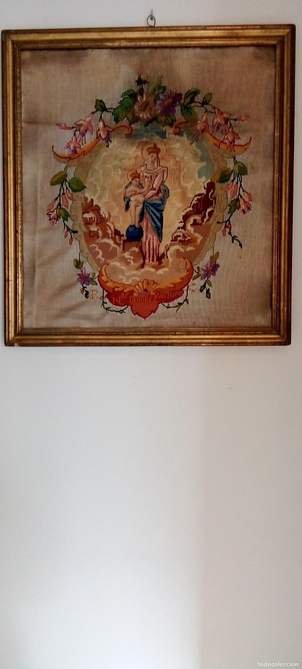 Antig&uuml;edades: VIRGEN CON EL NI&Ntilde;O. S.XIX. - Foto 1