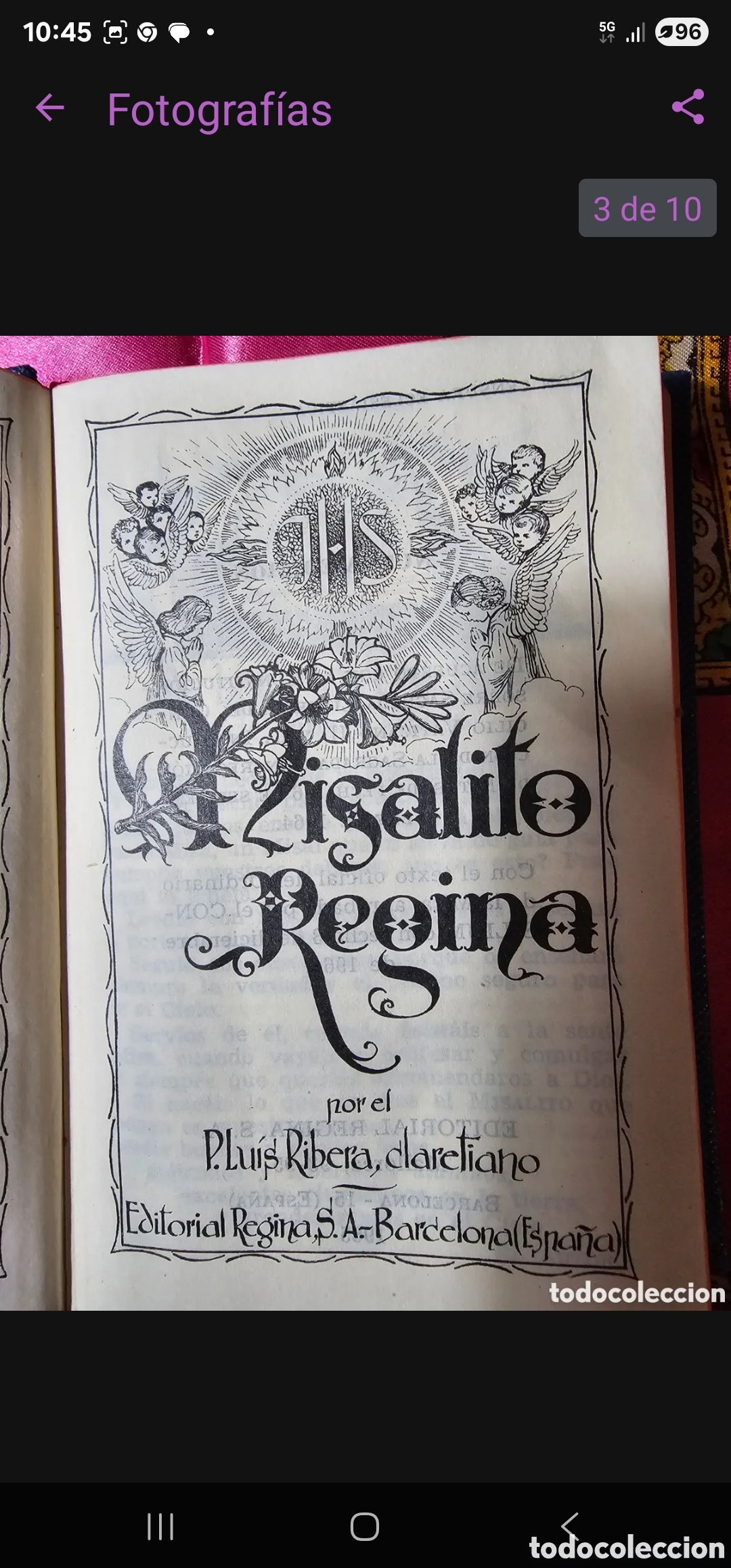 Antig&uuml;edades: Misalito regina 12 edici&oacute;n 1965 - Foto 3