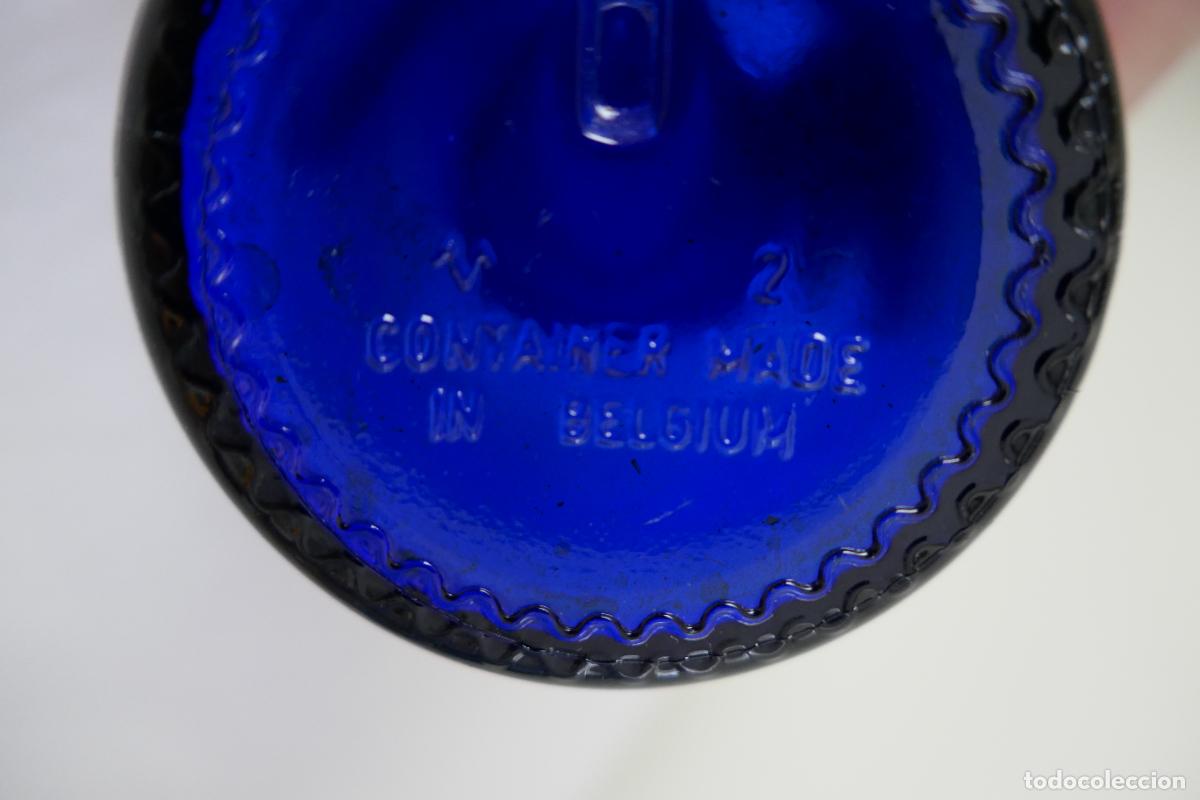 Antig&uuml;edades: FRASCO DE CRISTAL AZUL DE MARCA: CODETO, S.A. - Foto 7