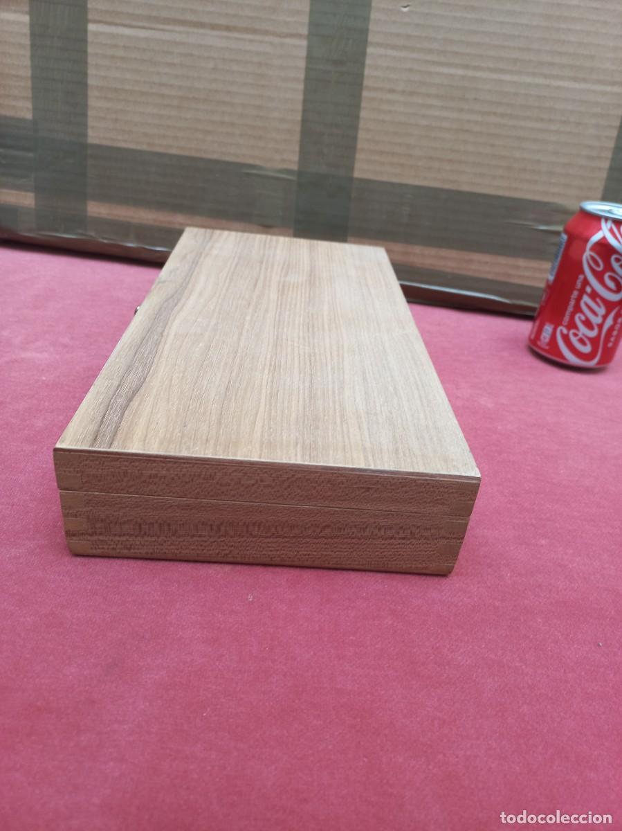 Antig&uuml;edades: caja madera - sin marca - 32x16x5cm - Foto 6
