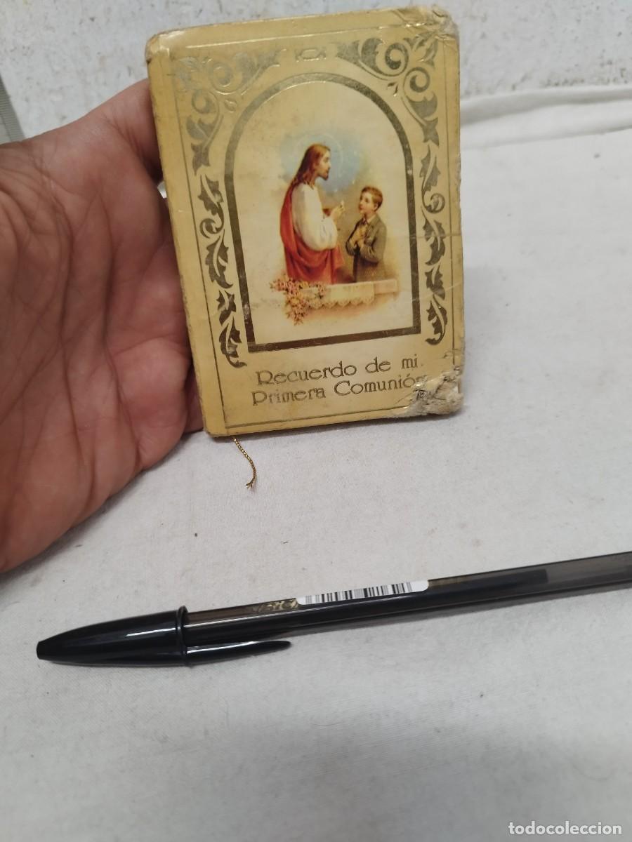Antig&uuml;edades: Antiguo libro religioso, devocionario de mi primera comunion. - Foto 1