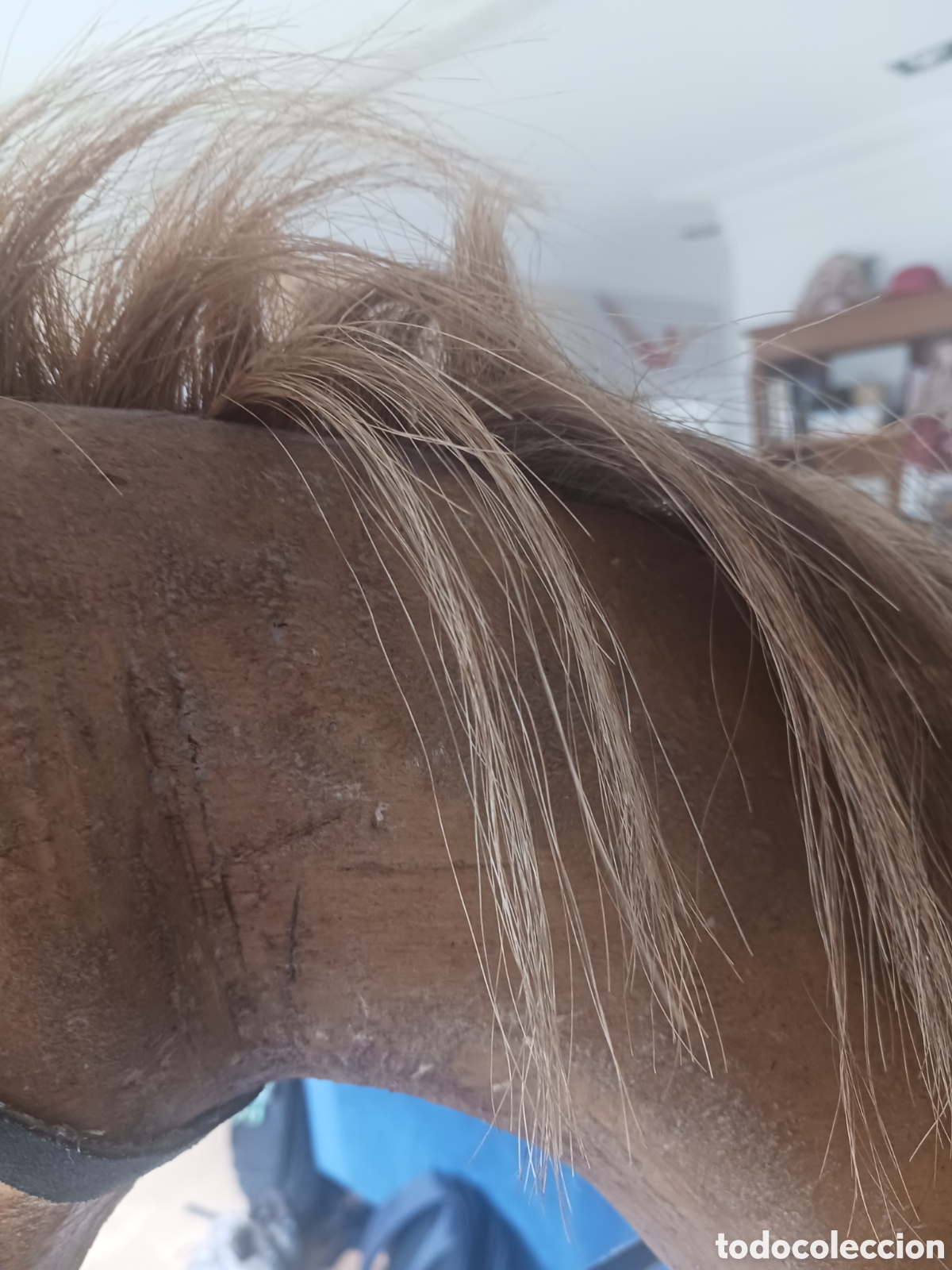 Antig&uuml;edades: Antiguo Caballo de madera - Foto 6